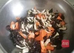 Colorful Pleurotus eryngii Illustration of how to do it 9