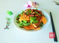 Beijing#Features# Braised Frozen Tofu Illustration 18