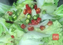 Illustration of spicy and sour Chinese cabbage 5