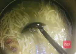 Illustration of how to make pig skin jelly 7