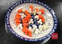 Illustration of three-color auspicious recipes 7