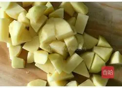 Illustration of fried potatoes 1