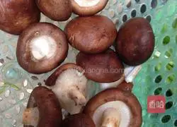 Illustration of how to make mushrooms and vegetables 2