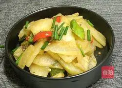 Illustration of how to make fried winter melon with pepper 7