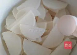 Illustration of how to pickle white radish 3