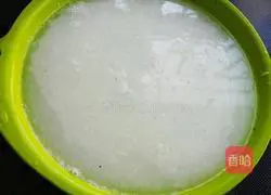 Illustration of how to make homemade jelly (bean powder) 3