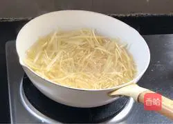 Illustration of how to make fried tomatoes and shredded potatoes 11