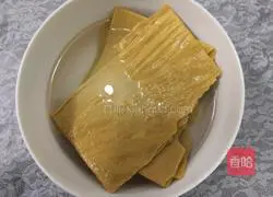 Cold tofu skin recipe 1