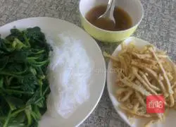 Illustration of how to make mustard spinach 4