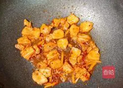 Pork belly Illustration of how to make fried peanut sprouts 7