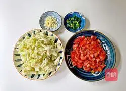 Illustration of how to make tomato and cauliflower 2