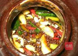 Illustration of how to make self-pickled cucumber pickles 13