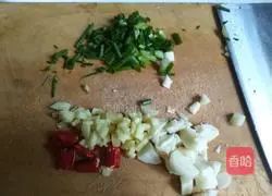 Illustration of how to make fried kelp with edamame rice 4