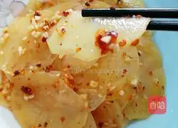 Illustration of how to make cold potato slices to reduce fat and keep you full but delicious 12