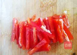 Illustration of how to make fried eggplant shreds 5