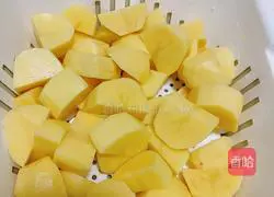 Illustration of how to make old milk potato 1