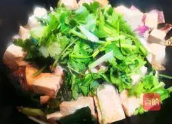 Illustration of how to make fried onion tofu 8