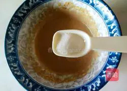 Illustration of how to make spinach with sesame sauce 8