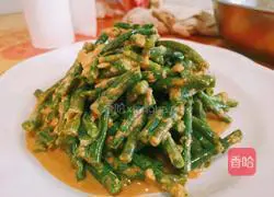 Illustration of making sesame beans 7