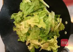 Illustration of how to make garlic lettuce 6