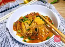 Illustration of how to make enoki mushroom bean skin rolls 12