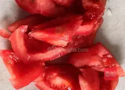 Illustration of how to cook tomatoes and gourds 2