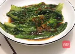 Illustration of how to make garlic lettuce 4