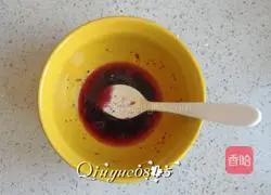 Illustration of how to make blueberry yam puree 5