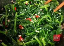 Illustration of how to make cold Tianqi vegetables 20