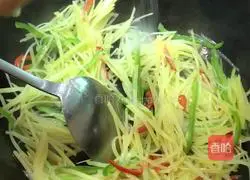 Sichuan Style - Double Pepper Potato Shreds Illustration 6