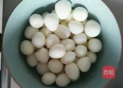 Illustration of braised quail eggs 3