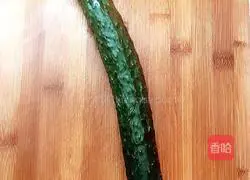 Illustration of how to make pickled cucumber 1