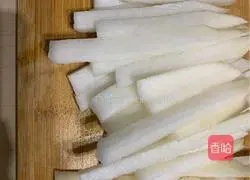 Pickled radish Illustration of how to do it 2