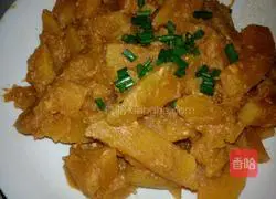 Salted egg baked pumpkin recipe 9