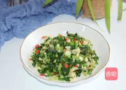 Illustration of how to make stir-fried radish sprouts 10