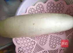 Illustration of braised shredded radish 1