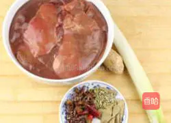 Illustration of how to make salted duck liver 1