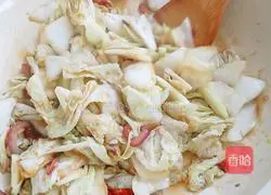 Illustration of how to make stir-fried cabbage 14