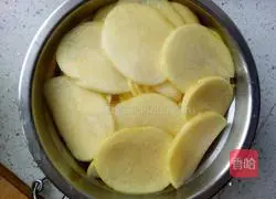 Illustration of how to make mashed potato rice buns 3