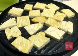 Illustration of how to make pan-fried tofu 3