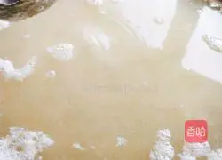 Illustration of how to make bean curd 18