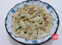 Illustration of how to make steamed stinky tofu 8