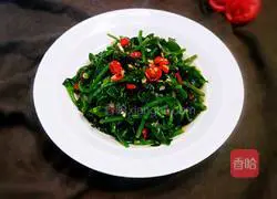 Illustration of how to make cold Tianqi vegetables 21