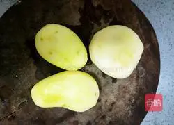 Illustration of how to make spiced potato shreds 6