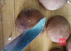 Illustration of how to make mushrooms and rapeseed 1