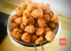  Illustration of how to make radish meatballs in a bowl 1