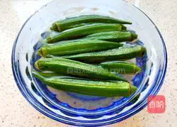 Hebei Boiled Okra Recipe Illustration 4
