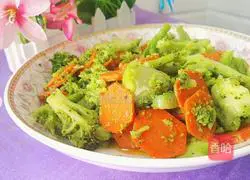 Illustration of how to make carrots and broccoli 14