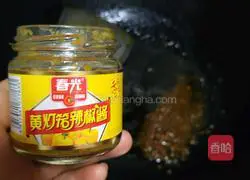 Spicy Illustration of how to make enoki mushrooms 4