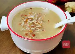 Illustration of how to make qi and blood sweet potato soup 9